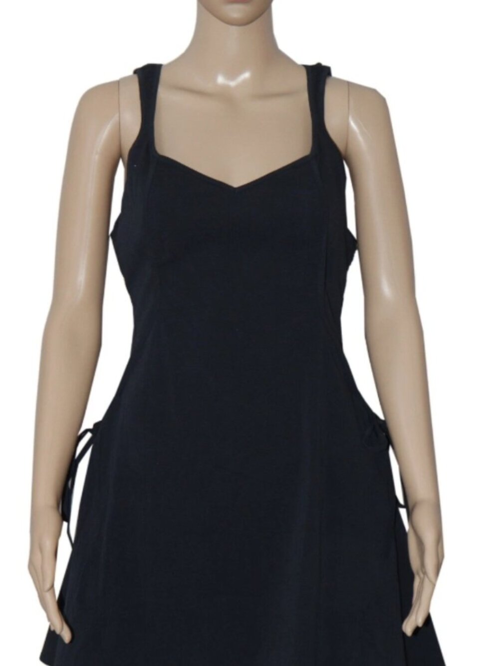 Free People Free-est Forever Fancy Mini Dress Black Sweetheart XS - Picture 3 of 6